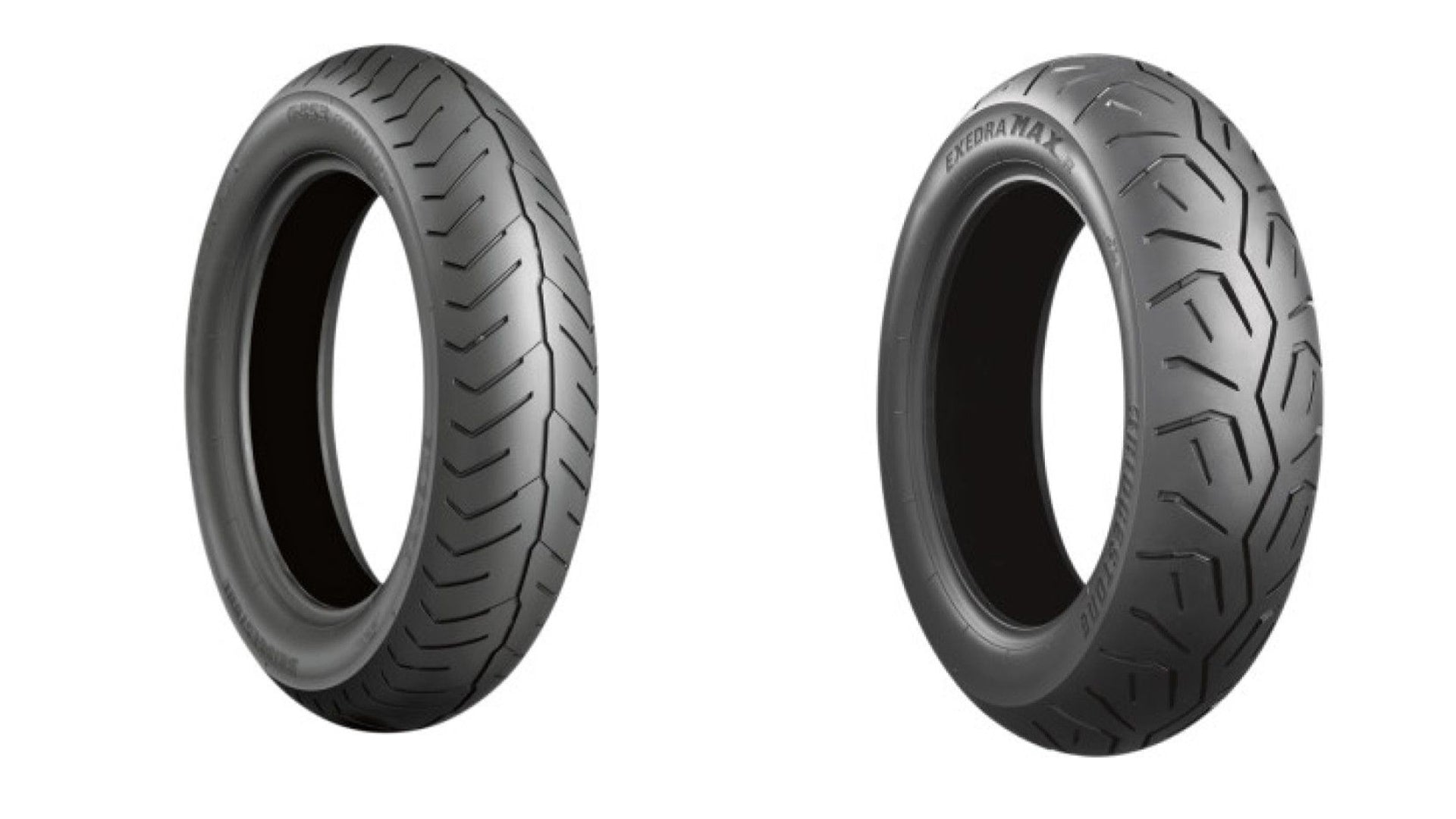 Bridgestone Exedra G853/Max 120x70x18 And And 200x50x17 Full OEM Tire Set For Suzuki M90 Boulevard 09-16