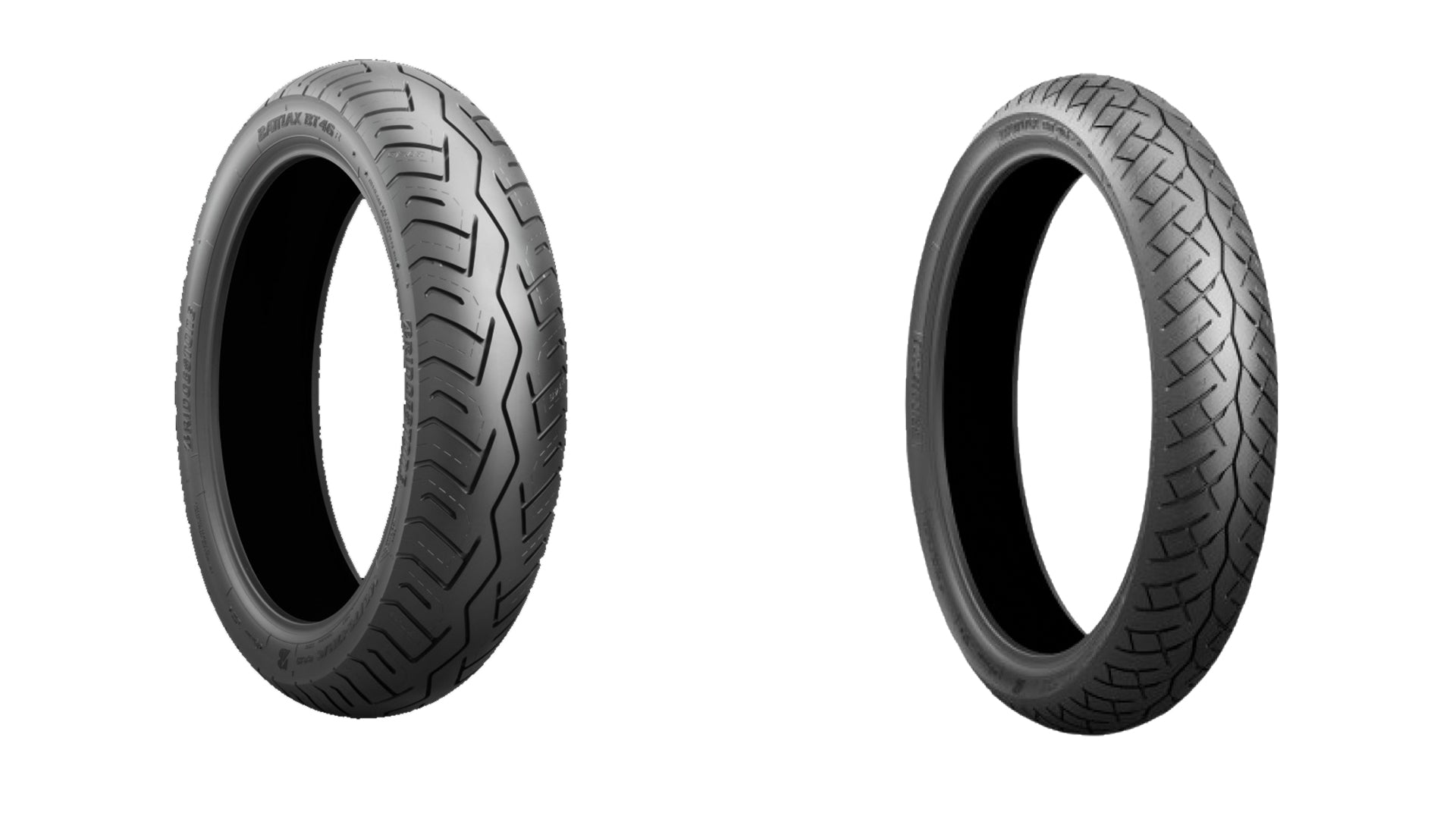 Bridgestone Battlax BT46 Tire Pair For Suzuki VX800 90-93