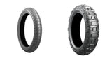 Bridgestone Battlax Adventure Trail AT41 90x90x21 And Battlax Adventurecross AX41 150x70x18 Full OEM Tire Set For Honda Africa Twin (CRF1100L) 2020+