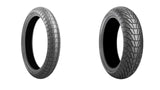 Bridgestone Battlax Adventure Trail AT41 And Adventurecross AX41 Tire Pair For Kawasaki KLR650 87-18