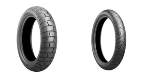 Bridgestone Battlax Adventure Trail AT41 And Adventure A41 Tire Pair For Triumph Tiger Explorer 1200 2016+