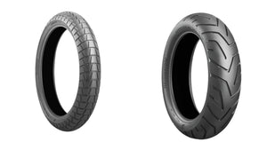 Bridgestone Battlax Adventure Trail AT41 And Adventure A41 Tire Pair For Triumph Tiger Explorer 1200 2016+