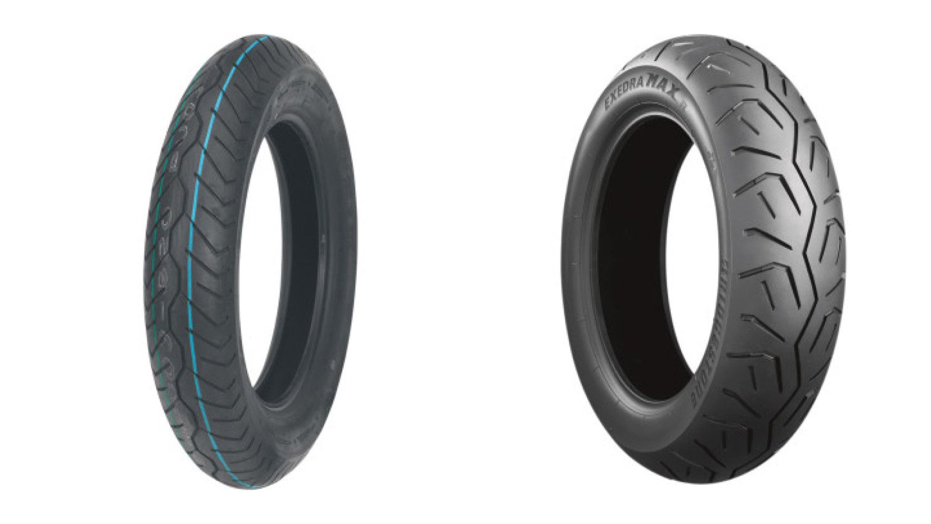 Bridgestone Exedra G721/Max 130x90x16 And And 170x70x16 Full OEM Tire Set For Kawasaki VN 1700 (all models) 09-17