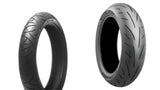 Bridgestone Battlax BT021/S23 120x70x17 And 180x55x17 Full OEM Style Tire Set For Yamaha FZ8 11-13