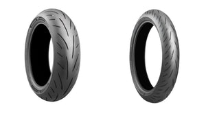 Bridgestone Battlax S23 And S22 Tire Pair For Triumph Thruxton 1200 / R / TFC 15-19
