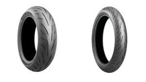 Bridgestone Battlax S23 And S22 Tire Pair For Triumph Thruxton 1200 / R / TFC 15-19