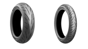 Bridgestone Battlax S23 And T33 Tire Pair For Honda CBR500R 2013+