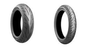 Bridgestone Battlax S23 And T33 Tire Pair For Triumph Daytona 675 / R 06-17