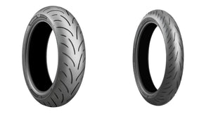 Bridgestone Battlax T33 And S22 Tire Pair For Suzuki GSF1200S Bandit / ABS 97-05