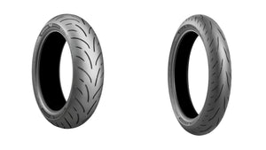Bridgestone Battlax T33 And S23 Tire Pair For Ducati GT 1000 2006
