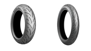 Bridgestone Battlax T33 And S22 Tire Pair For Kawasaki ZR-7 & ZR-7S 02-03