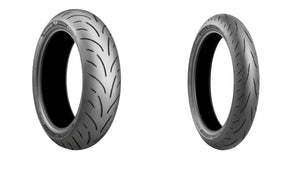 Bridgestone Battlax T33 And S23 Tire Pair For Honda CBR500R 2013+