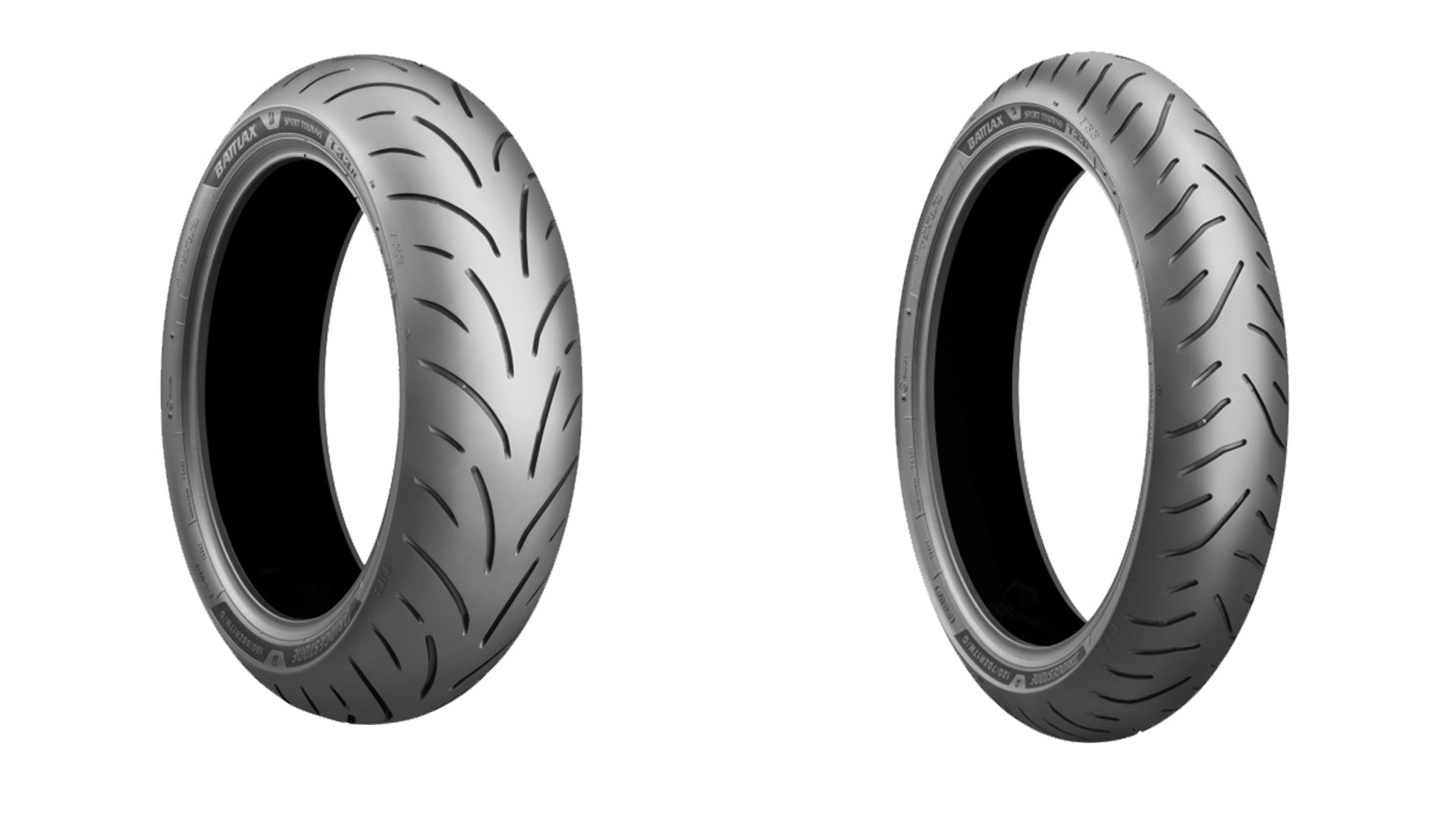 Bridgestone Battlax T33 Tire Pair For BMW K1200RS ABS - 5.0 rear rim 97-04