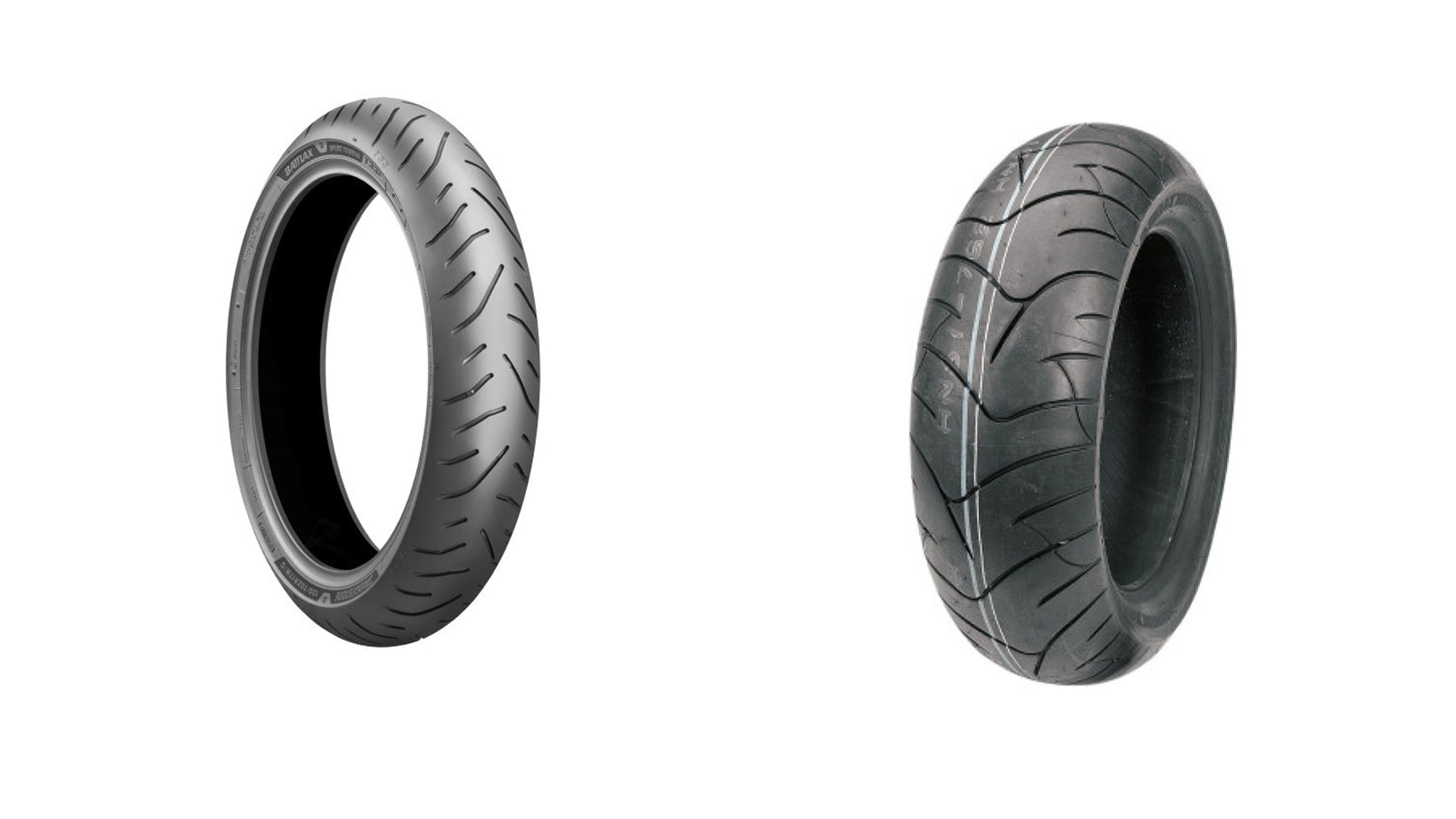 Bridgestone Battlax T33/BT020 120x70x18 And And 170/60-17 Full OEM Tire Set For Honda ST1300 03-12
