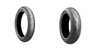 Bridgestone Battlax T33 And S23 Tire Pair For Kawasaki Z1100 2026+
