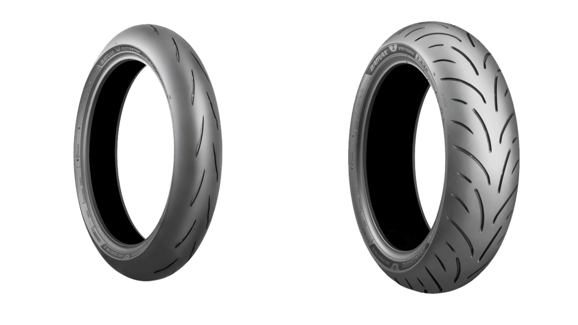 Bridgestone Battlax RS12 And T33 Tire Pair For Aprilia Tuono Fighter 1000 03-04