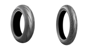 Bridgestone Battlax RS12 And S23 Tire Pair For Ducati Hypermotard 1100 07-10