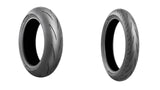 Bridgestone Battlax RS12 And S23 Tire Pair For Aprilia Tuono V4 1100 Factory 2015+