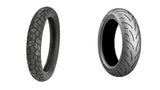 Bridgestone Trail Wing TW101 110x80x19 And Battlax T33 150x70x17 Full OEM Tire Set For Suzuki DL650 V-Strom 04-16