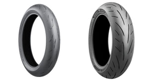 Bridgestone Battlax RS10 And S23 Tire Pair For Honda RVT1000R RC51 00-06
