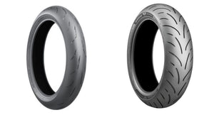 Bridgestone Battlax RS10 And T33 Tire Pair For Ducati 749 & 749S,R,SP 03-07