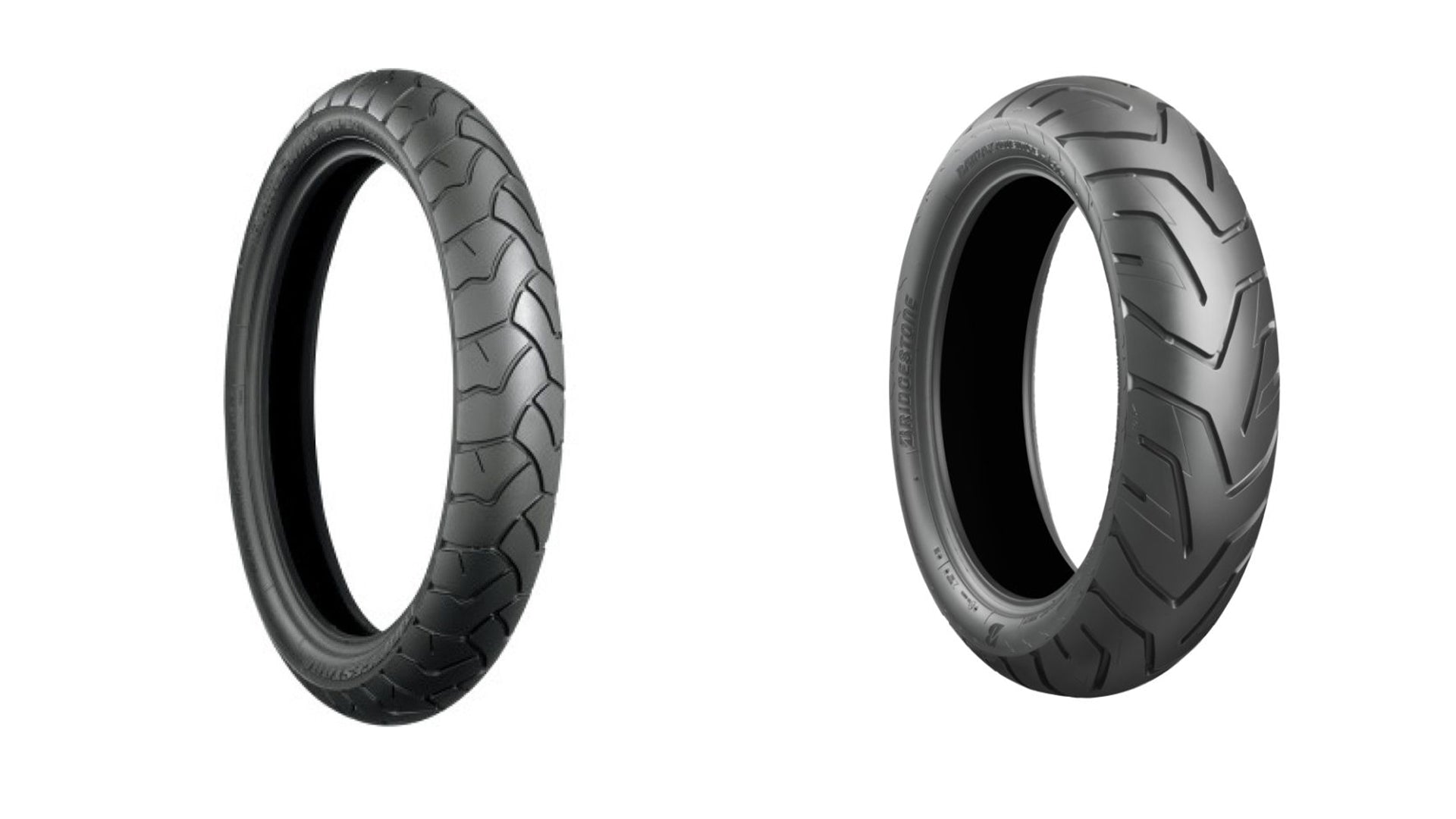 Bridgestone Battlewing BW501 110x80x19 And Battlax T33 150x70x17 Full OEM Tire Set For Suzuki DL1000 V-Strom / Adventure 14-19