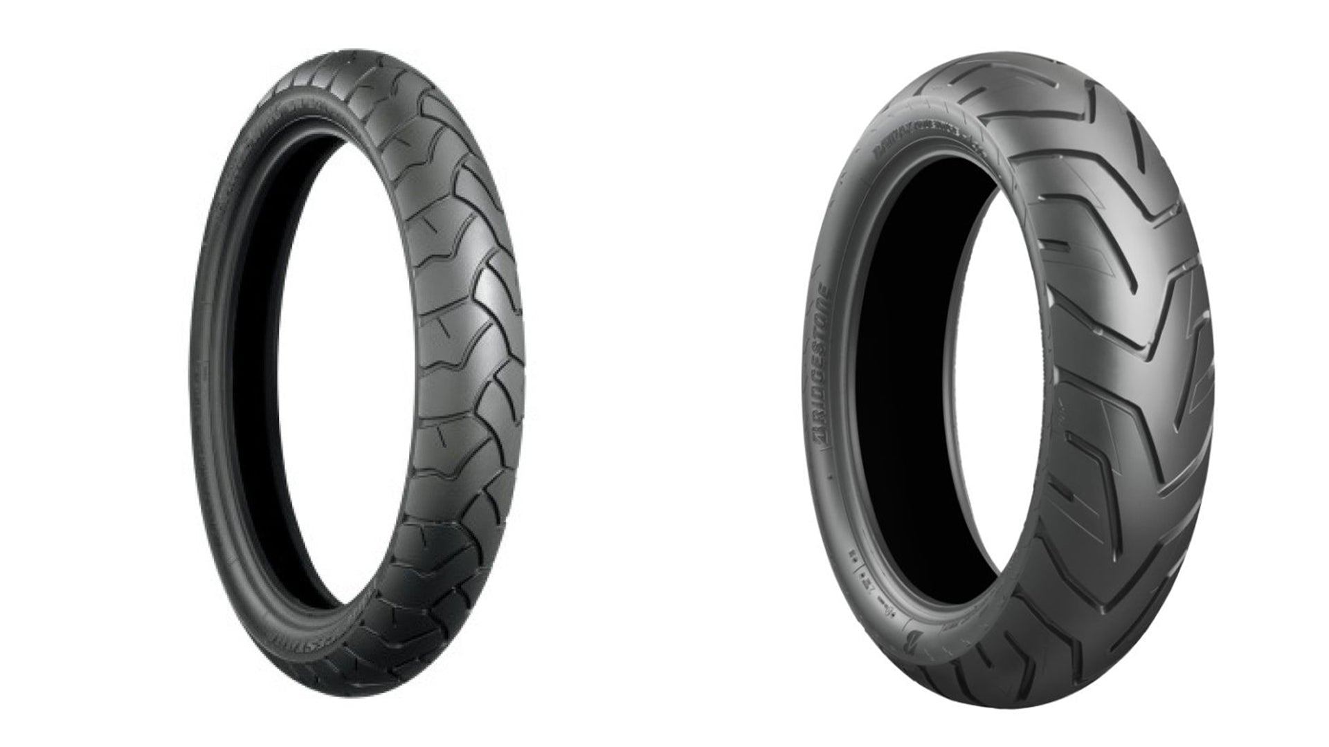 Bridgestone Battlewing BW501 110x80x19 And Battlax Adventure A41 140x80x17 Full OEM Tire Set For BMW G650GS 09-16