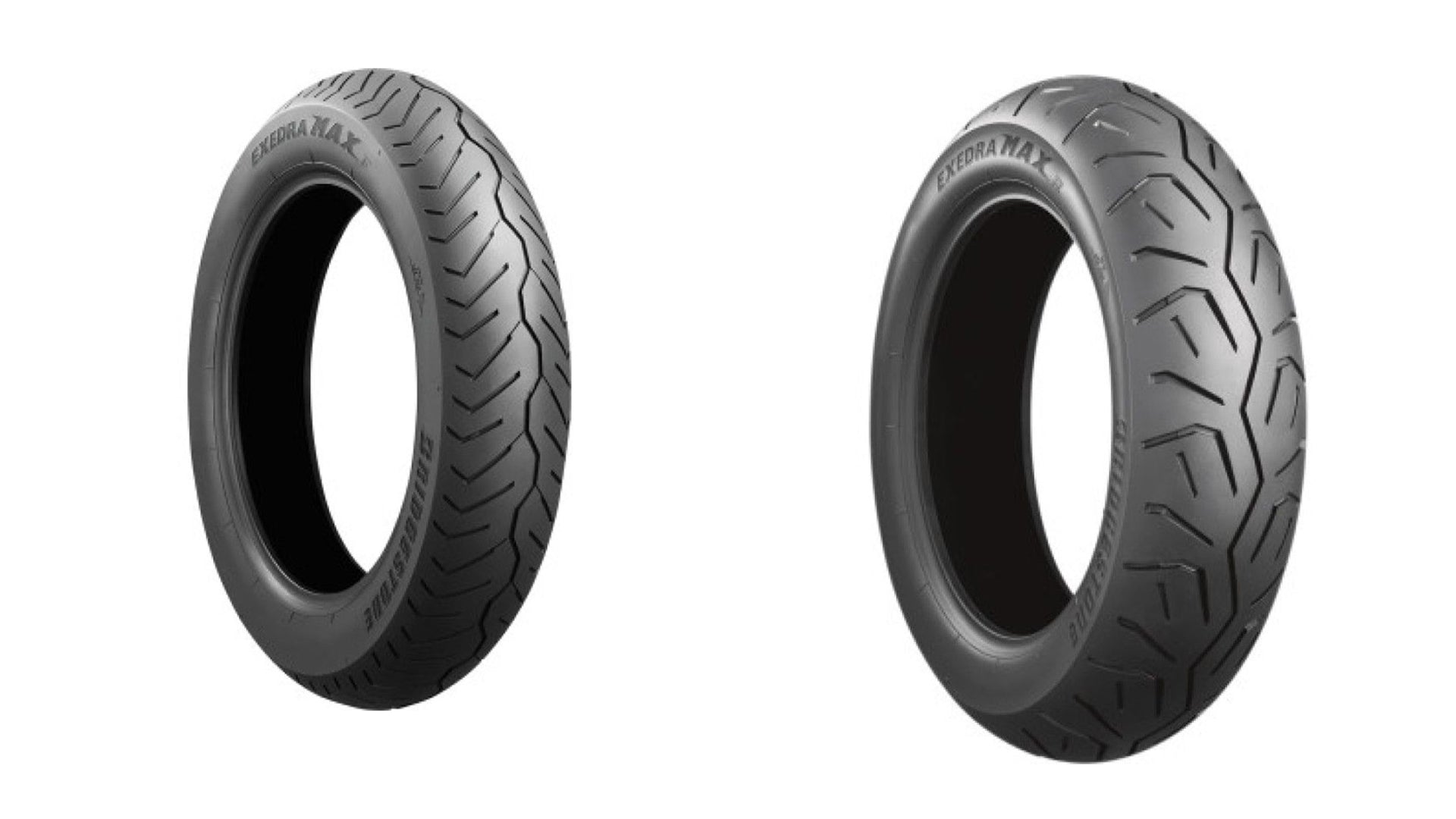 Bridgestone Exedra Max 120x90x17 And And 160x80x15 Full OEM Tire Set For Honda VT750 Aero 04-16