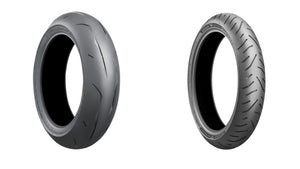 Bridgestone Battlax RS10 And T33 Tire Pair For Suzuki GSX-R750W / X 96-99
