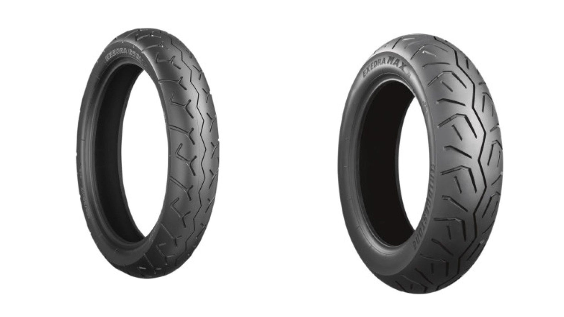 Bridgestone Exedra G701/Max 120x90x17 And And 170x80x15 Full OEM Tire Set For Honda VT750 Ace 98-03