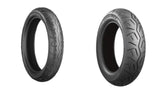 Bridgestone Exedra G701/Max 120x90x17 And And 160x80x15 Full OEM Tire Set For Honda VT750 Aero 04-16