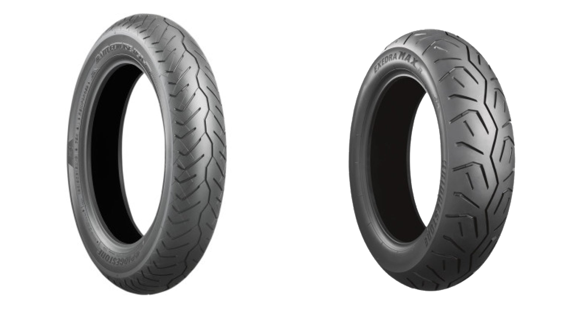 Bridgestone Battlecruise H50 Exedra Max Tire Pair For Suzuki C 800 Intruder 2013