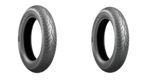 Bridgestone Battlecruise H50 Tire Pair For Harley Davidson FLHTCUI Electra Glide Ultra Classic 2004