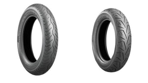 Bridgestone Battlecruise H50 Tire Pair For Harley Davidson FXSTB Night Train 1998