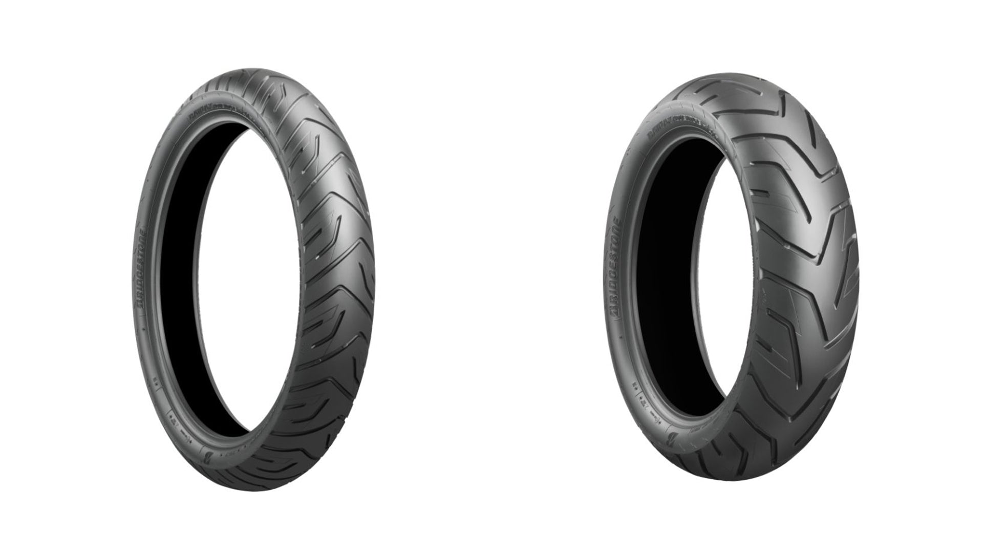 Bridgestone Battlax Adventure A41 110x80x19 And And 140x80x17 Full OEM Tire Set For BMW G650GS 09-16