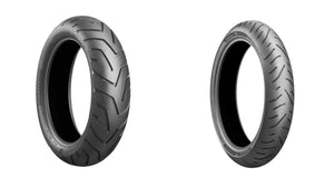 Bridgestone Battlax Adventure A41 And T33 Tire Pair For Triumph Tiger 1050 / SE 07-12