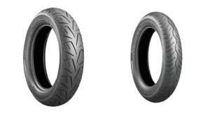 Bridgestone Battlecruise H50 Tire Pair For Harley Davidson FLS Softail Slim 12-17