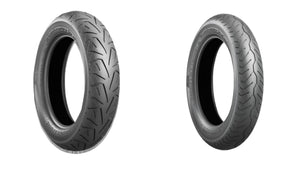 Bridgestone Battlecruise H50 Tire Pair For Harley Davidson FLHTCUSE7 CVO Ultra Classic Electra Glide 12
