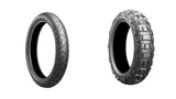 Bridgestone Battlax Adventure A41 100x90x19 And Battlax Adventurecross AX41 140x80x17 Full OEM Tire Set For Yamaha XVS 950 Bolt Scrambler 17-20
