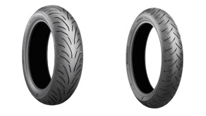 Bridgestone Battlax SC2 Rain And SC2 Tire Pair For BMW C 650 GT 12-20