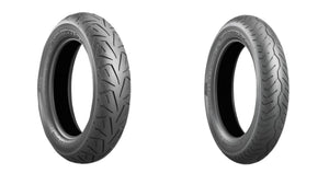 Bridgestone Battlecruise H50 Tire Pair For Harley Davidson FLTRXSE2 CVO Road Glide Custom 12-13