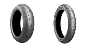 Bridgestone Battlax S22 And T33 Tire Pair For Kawasaki ER-6n 650 09-11