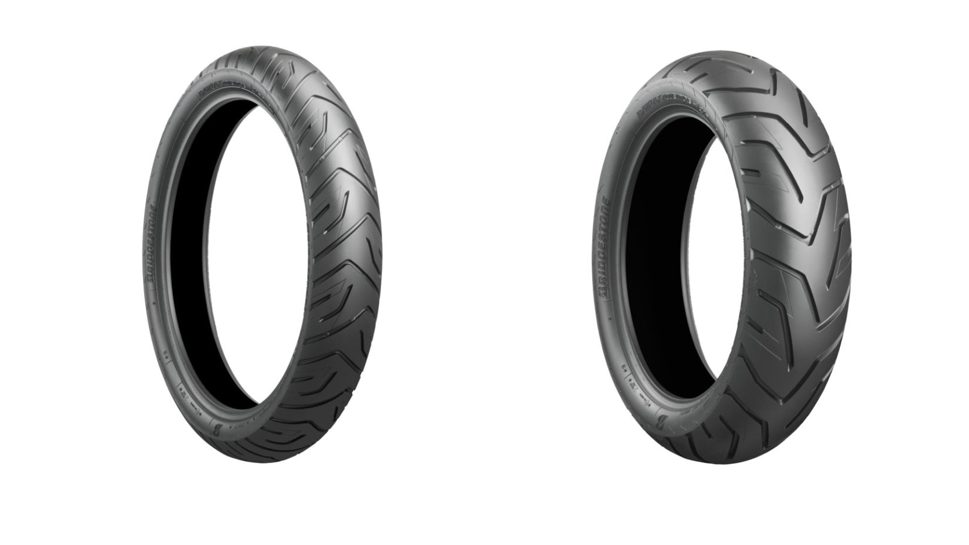 Bridgestone Battlax Adventure A41 120/70-15 And And 190/55-17 Full OEM Tire Set For Yamaha Niken 18-20