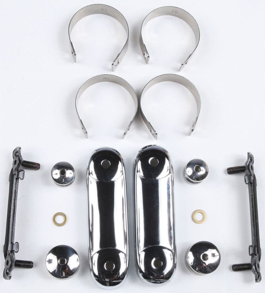 National Cycle Clear Spartan Quick Release Windshield With Mount Kit, Straight Forks