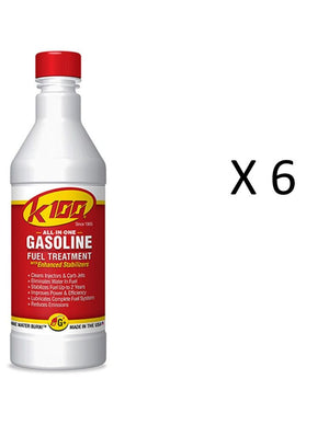 K100 All In One Gas Treatment And Stabilizer Fluid 32oz Pack Of 6