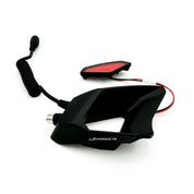 LJE Rear Light Blizzard Buster For Mission Helmet Matte Black BBM-001-00