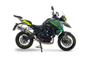 GPR Dual Inox Slip-on Exhaust For Benelli Trk 702 2023-2024 BE.25.1.DUAL.IO