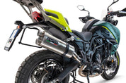 GPR Dual Inox Slip-on Exhaust For Benelli Trk 702 2023-2024 BE.25.1.DUAL.IO