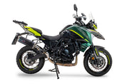 GPR Dual Poppy Slip-on Exhaust For Benelli Trk 702 2023-2024 BE.25.1.DUAL.PO