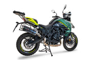 GPR Dual Poppy Slip-on Exhaust For Benelli Trk 702 2023-2024 BE.25.1.DUAL.PO